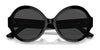 Ralph Lauren THE FARRAH RL8207U Sunglasses | Size 55 / Shiny Black / Dark Grey (3N 10%) №500187