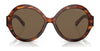 Ralph Lauren THE FARRAH RL8207U Sunglasses | Size 55 / Shiny Black / Dark Grey (3N 10%) №500187