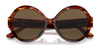 Ralph Lauren THE FARRAH RL8207U Sunglasses | Size 55 / Shiny Black / Dark Grey (3N 10%) №500187