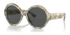 Ralph Lauren THE FARRAH RL8207U Sunglasses | Size 55 / Shiny Grey Beige Havana / Grey (3N 11%) №603387