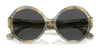 Ralph Lauren THE FARRAH RL8207U Sunglasses | Size 55 / Shiny Black / Dark Grey (3N 10%) №500187