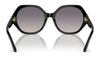 Ralph Lauren RL8208 Sunglasses | Size 55 / Shiny Black / Gradient Blue Mirror Silver (2N 20%) №5001V6
