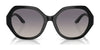 Ralph Lauren RL8208 Sunglasses | Size 55 / Shiny Black / Gradient Blue Mirror Silver (2N 20%) №5001V6