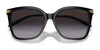 Ralph Lauren THE JACQUIE RL8209 Sunglasses | Size 57 / Shiny Black / Gradient Grey (3N 13%) №50018G