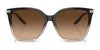 Ralph Lauren THE JACQUIE RL8209 Sunglasses | Size 57 / Shiny Black / Gradient Grey (3N 13%) №50018G