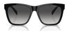 Ralph Lauren THE RICKY II RL8212 Sunglasses | Size 57 / Black / Gradient Grey (3N 13.2%) №50018G