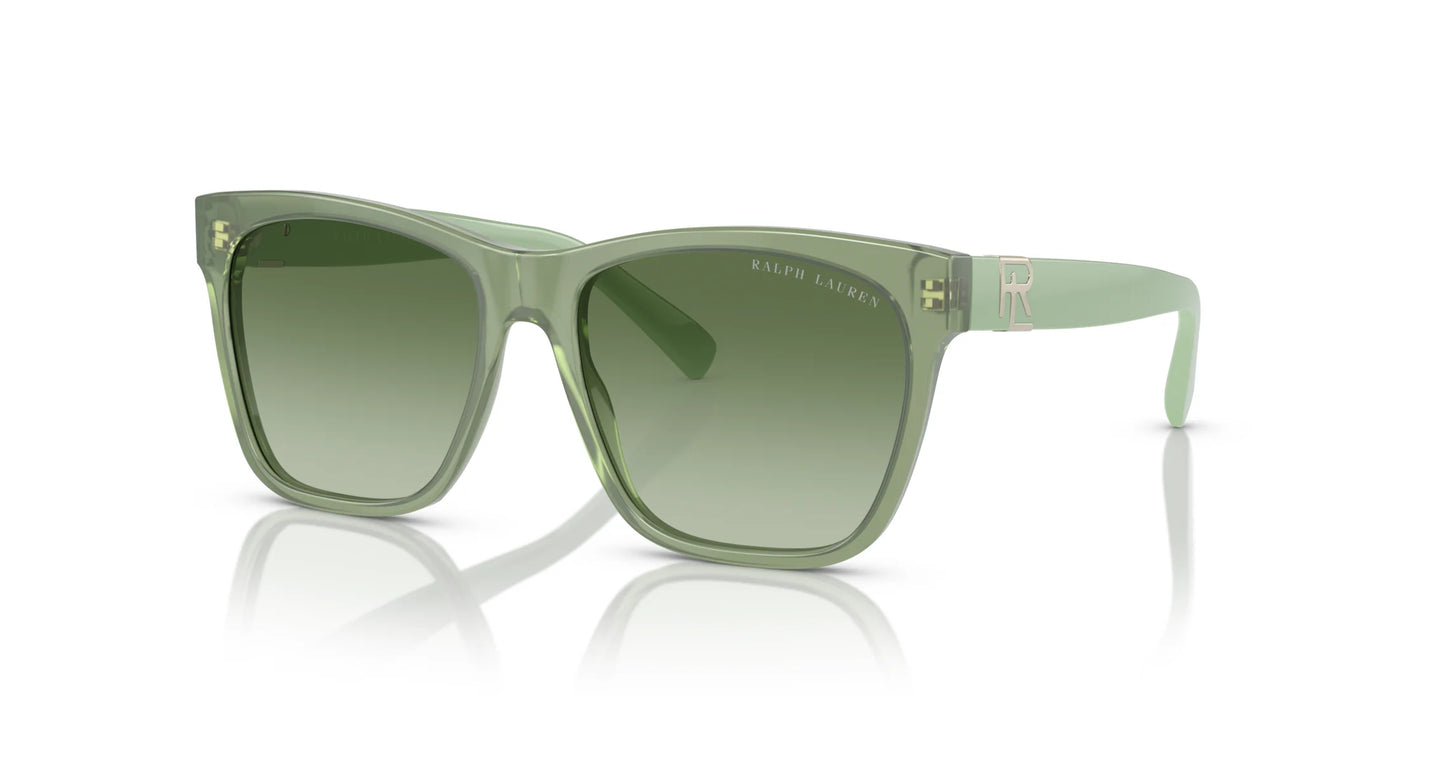 Ralph Lauren THE RICKY II RL8212 Sunglasses Opal Green / Gradient Green