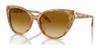 Ralph Lauren RL8215BU Sunglasses | Size 56 / Light Havana / Gradient Yellow (2N 31.6%) №60832L