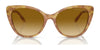 Ralph Lauren RL8215BU Sunglasses | Size 56 / Havana / Gradient Yellow (2N 31.6%) №60932L