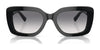 Ralph Lauren THE NIKKI RL8217U Sunglasses | Size 55 / Black / Gradient Purple (2N 38.7%) №500179