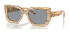Ralph Lauren THE NIKKI RL8217U Sunglasses | Size 55 / Brown Oyster / Acqua Green (2N 24.6%) №610687