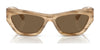 Ralph Lauren THE KIERA RL8218U Sunglasses | Size 55 / Brown Oyster / Brown (3N 14.5%) №610673