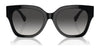 Ralph Lauren THE OVERSZED RICKY RL8221 Sunglasses | Size 55 / Black / Grey Gradient (3N 13.2%) №50018G