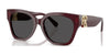 Ralph Lauren THE OVERSZED RICKY RL8221 Sunglasses | Size 55 / Solid Bordeaux / Dark Grey (3N 10%) №508387