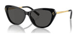 Ralph Lauren THE ELLA RL8224U Sunglasses Black / Dark Grey