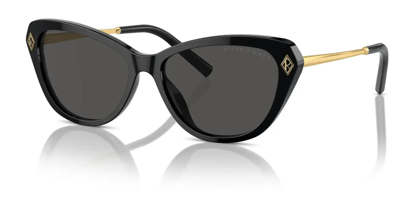 Ralph Lauren THE ELLA RL8224U Sunglasses Black / Dark Grey