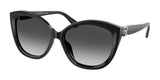 Ralph Lauren RL8225U Sunglasses Black / Gradient Grey