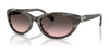 Ralph Lauren RL8226U Sunglasses | Size 56 / Oystershell Black / Pink Gradient Grey (2N 21%) №617546