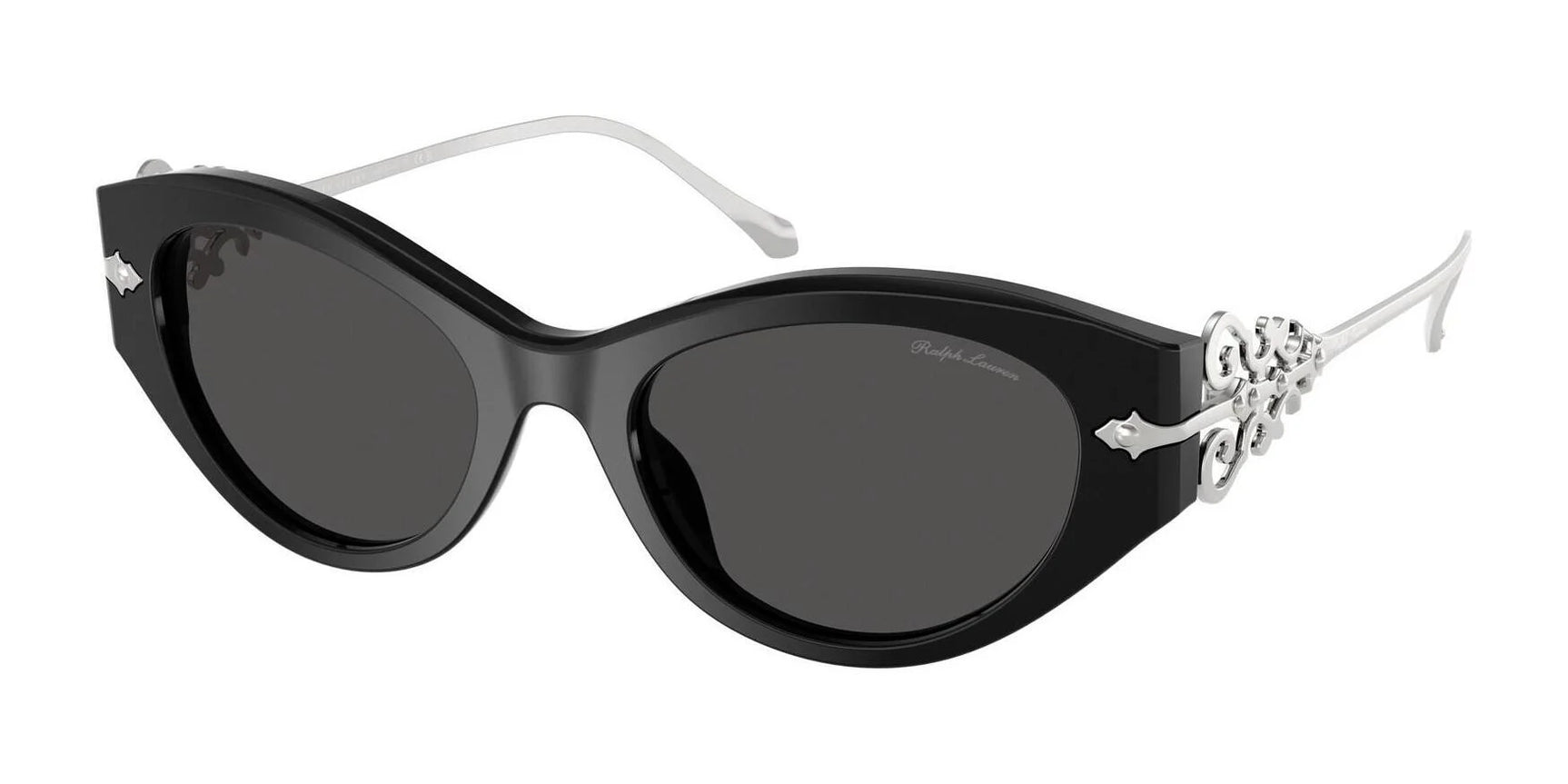 Ralph Lauren RL8227U Sunglasses Black / Dark Grey