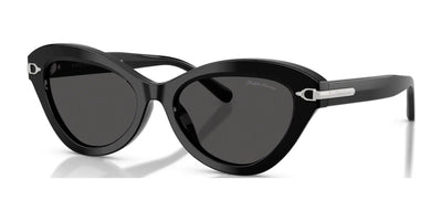 Ralph Lauren RL8236U Sunglasses Shiny Black / Dark Grey