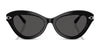 Ralph Lauren RL8236U Sunglasses | Size 54 / Shiny Black / Dark Grey (3N 10%) №500187