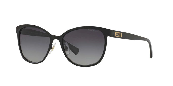 Ralph RA4118 Sunglasses / Shiny Black №3180T3 / Polar Gradient Light Grey (3P 13%) / Size 54