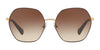 Ralph RA4124 Sunglasses | Size 60 / Brown Rims On Shiny Brown №933813 / Gradient Brown (3N 16%)