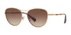 Ralph RA4126 Sunglasses | Size 57 / Shiny Rose Gold №933613 / Gradient Brown (3N 16%)