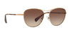 Ralph RA4126 Sunglasses | Size 57 / Shiny Rose Gold №933613 / Gradient Brown (3N 16%)