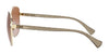 Ralph RA4131 Sunglasses | Size 57 / Shiny Pale Gold №911613 / Gradient Brown (2N 25.5%)