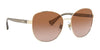 Ralph RA4131 Sunglasses | Size 57 / Shiny Pale Gold №911613 / Gradient Brown (2N 25.5%)