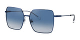 Ralph RA4132 Sunglasses Shiny Electric Blue / Gradient Blue