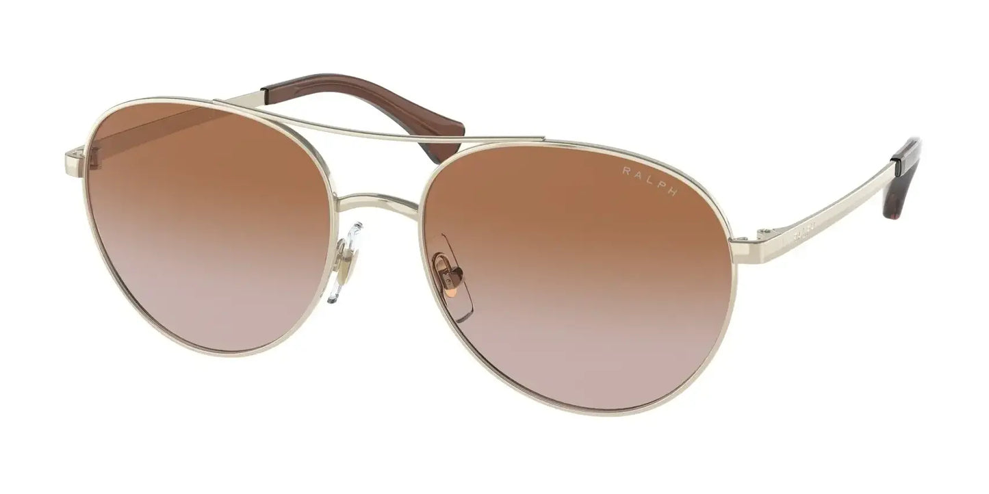 Ralph RA4135 Sunglasses Shiny Pale Gold / Gradient Brown