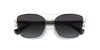 Ralph RA4137 Sunglasses / Shiny Black №94438G / Gradient Grey (3N 15.2%) / Size 56