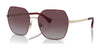 Ralph RA4138 Sunglasses | Size 58 / Bordeaux / Gradient Purple (Polarized) (3P 16.5%) №911662