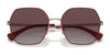 Ralph RA4138 Sunglasses | Size 58 / Bordeaux / Gradient Purple (Polarized) (3P 16.5%) №911662