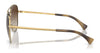 Ralph RA4139 Sunglasses | Size 57 / Shiny Gold №900413 / Gradient Brown (3N 16%)