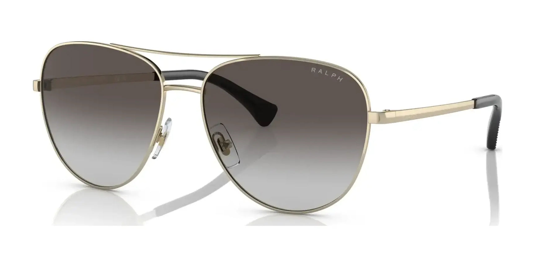 Ralph RA4139 Sunglasses Shiny Pale Gold / Gradient Grey