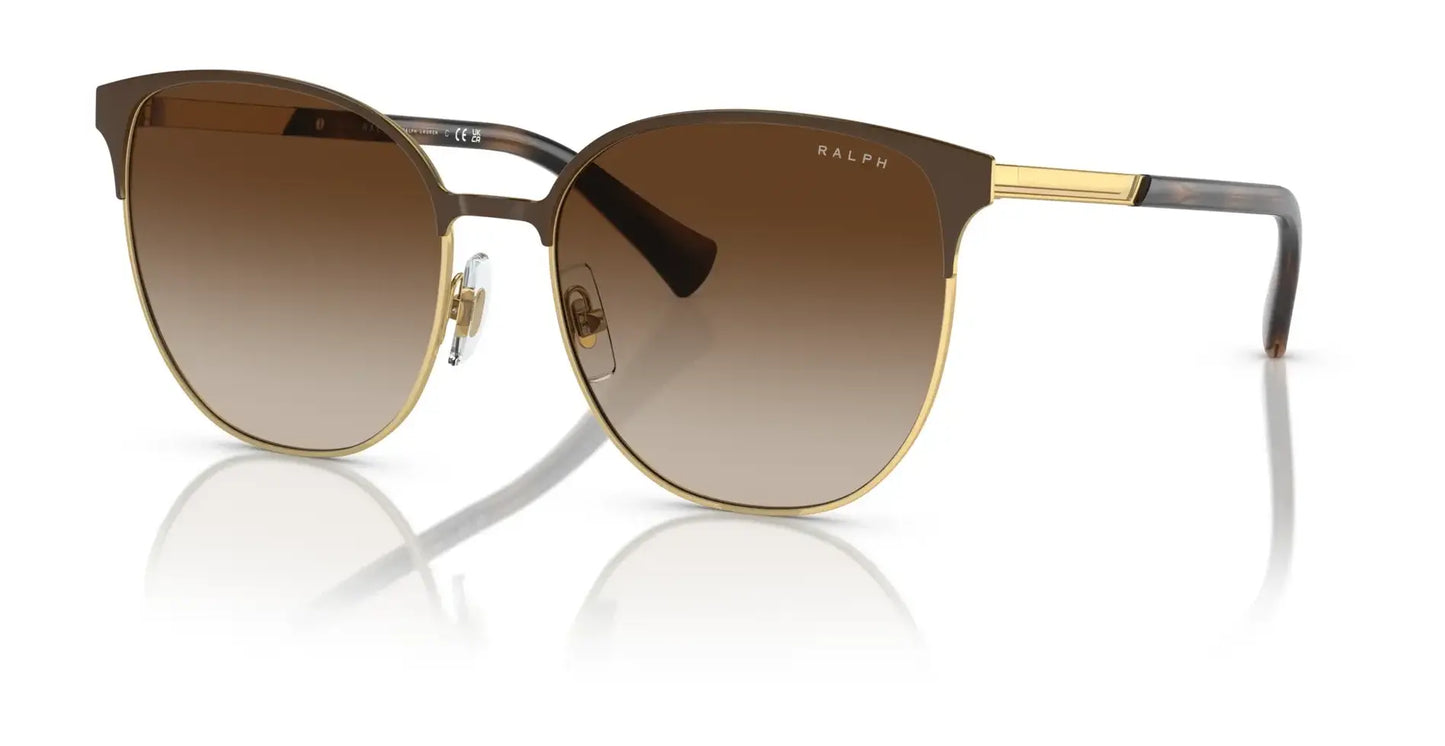 Ralph RA4140 Sunglasses Shiny Gold / Gradient Brown