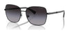 Ralph RA4141 Sunglasses | Size 58 / Shiny Black №90038G / Gradient Grey (3N 13%)