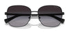 Ralph RA4141 Sunglasses | Size 58 / Shiny Black №90038G / Gradient Grey (3N 13%)