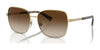 Ralph RA4141 Sunglasses | Size 58 / Shiny Gold №900413 / Gradient Brown (3N 16%)