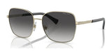 Ralph RA4141 Sunglasses Shiny Pale Gold / Gradient Grey