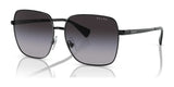 Ralph RA4142 Sunglasses Shiny Black / Gradient Grey