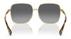 Ralph RA4142 Sunglasses | Size 59 / Shiny Pale Gold / Brown Mirror Gradient (2N 26.8%) №9116B8