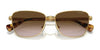 Ralph RA4143 Sunglasses | Size 57 / Shiny Gold / Gradient Brown (3N 14.2%) №900413