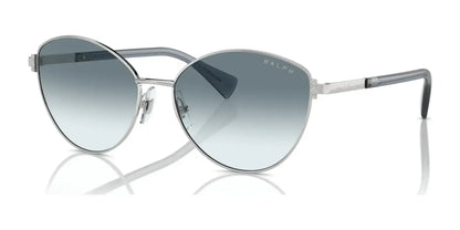 Ralph RA4145 Sunglasses Shiny Silver / Gradient Blue