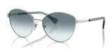 Ralph RA4145 Sunglasses Shiny Silver / Gradient Blue