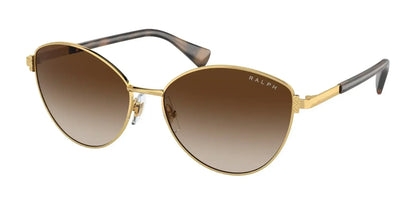Ralph RA4145 Sunglasses Shiny Gold / Gradient Brown