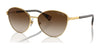 Ralph RA4145 Sunglasses | Size 57 / Shiny Gold / Gradient Brown (3N 16%) №900413